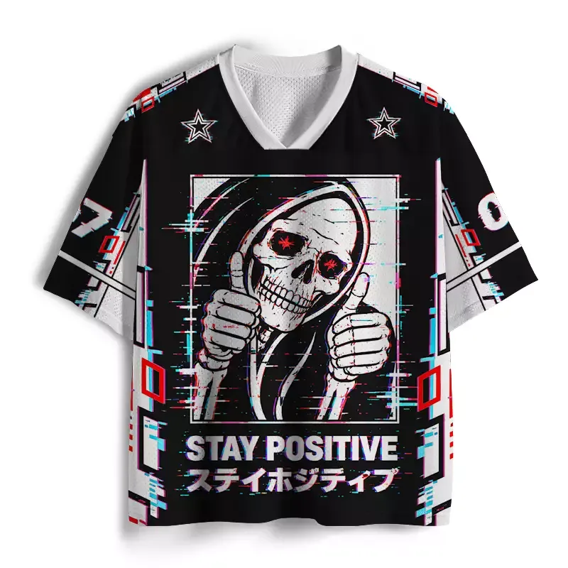 Designed Soulisfree STAY POSITIVE Mesh Jersey