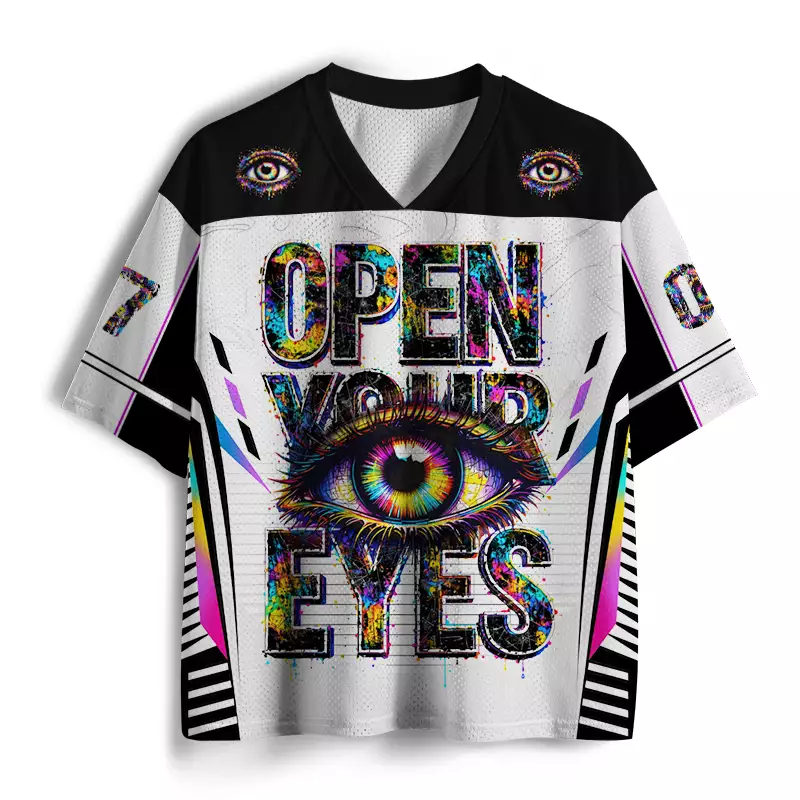 Soulisfree OPEN YOUR EYES — Awakening Mesh Jersey