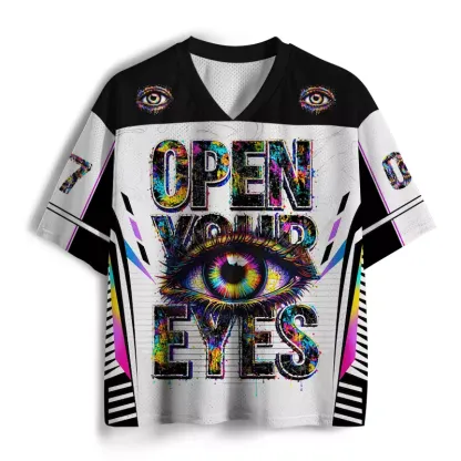 Soulisfree OPEN YOUR EYES — Awakening Mesh Jersey