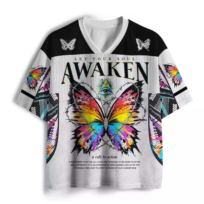 Soulisfree Let Your Soul Awaken Mesh Jersey
