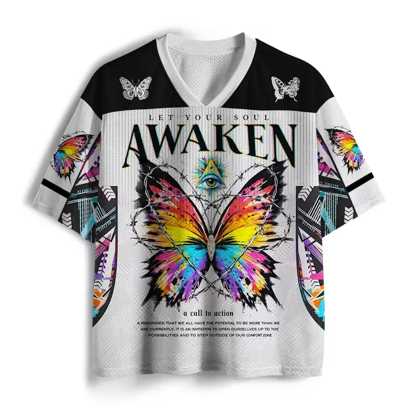 Designed Soulisfree Let Your Soul Awaken Mesh Jersey