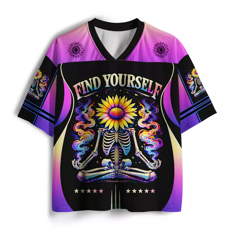 Soulisfree FIND YOURSELF  Mesh Jersey