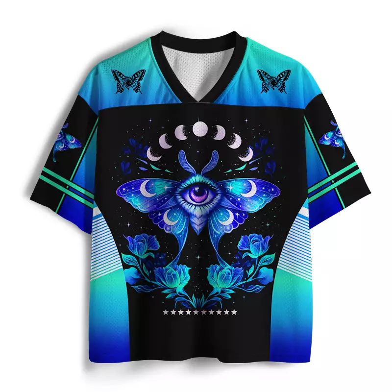 Soulisfree Lunar Moth Awakening  Mesh Jersey