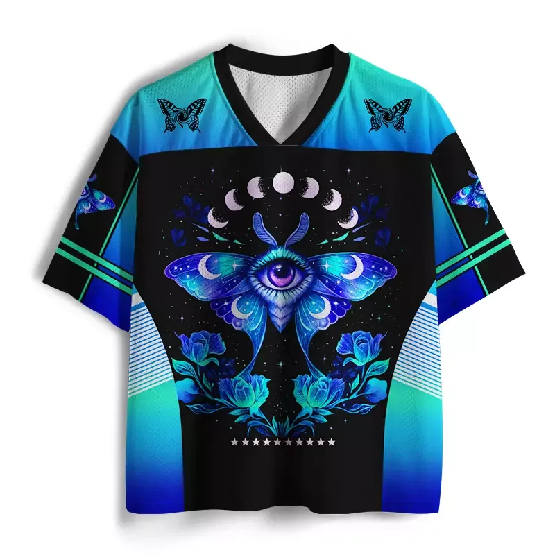 Designed Soulisfree Lunar Moth Awakening Mesh Jersey
