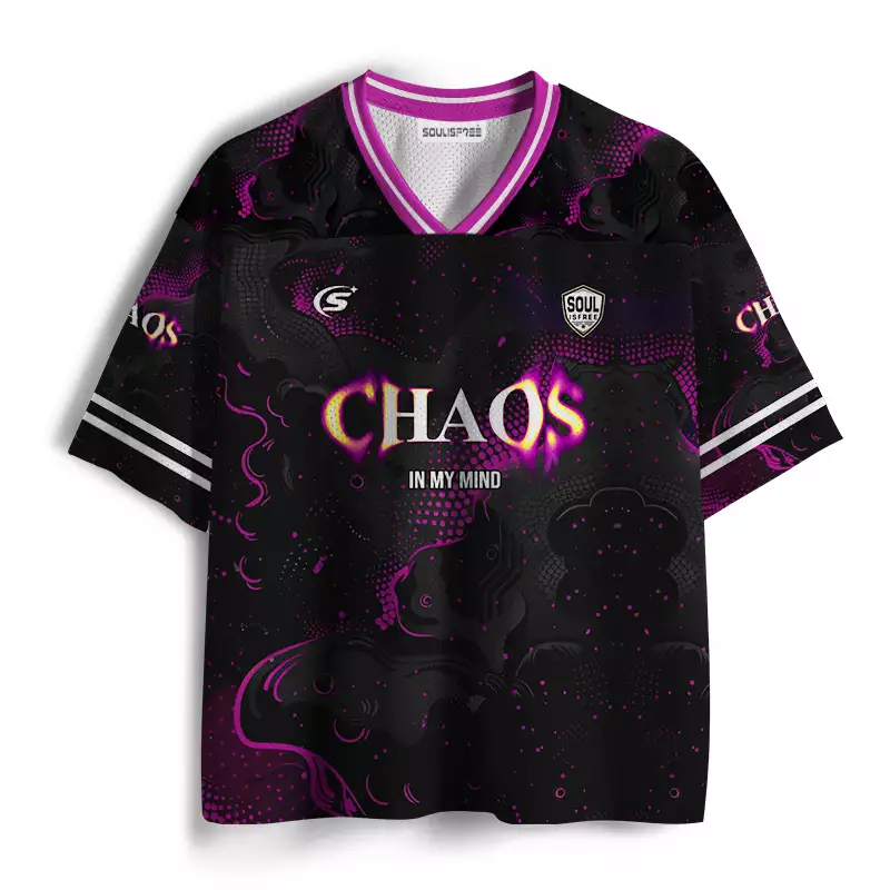 Soulisfree Chaos In My Mind Mesh Jersey