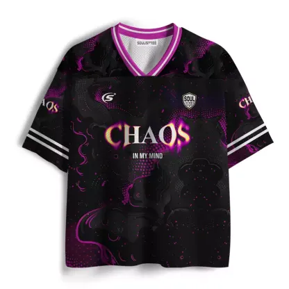 Soulisfree Chaos In My Mind Mesh Jersey