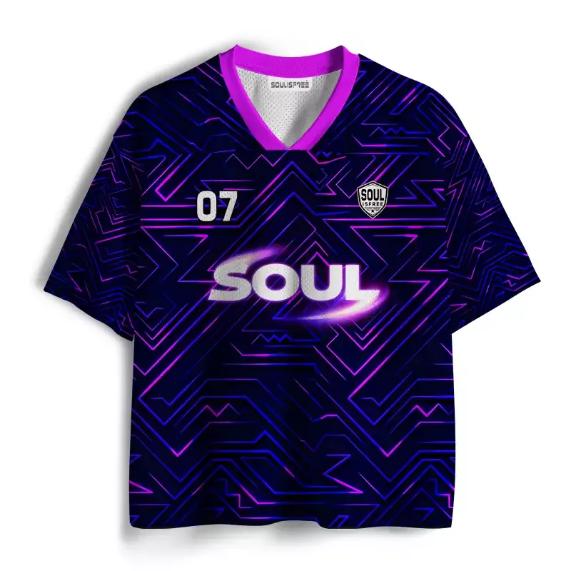 Designed Soulisfree SOUL — Modern Spirit Signal Mesh Jersey