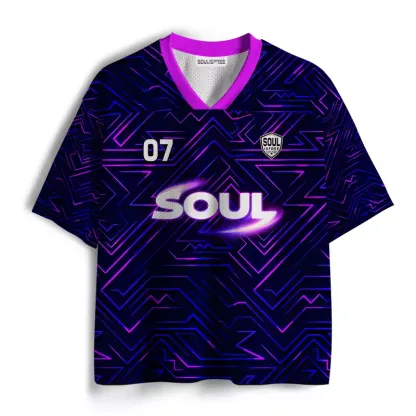 Soulisfree SOUL — Modern Spirit Signal Mesh Jersey