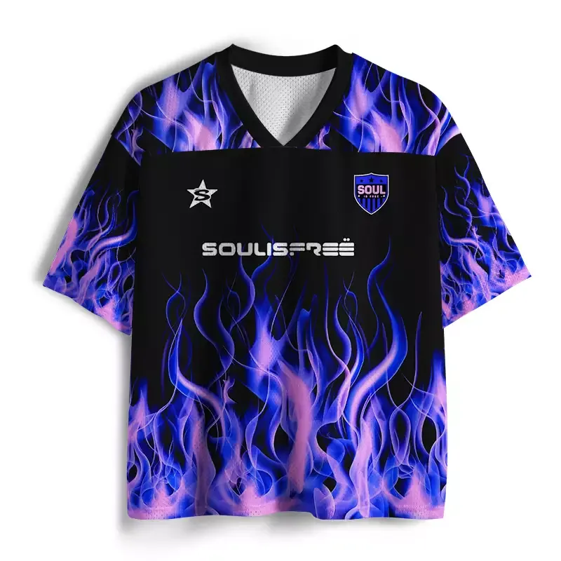 Designed Soulisfree Inner Flame Core Mesh Jersey
