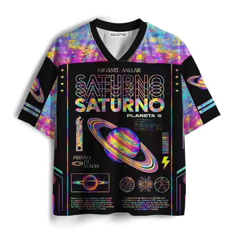 Designed Soulisfree Saturno Dreamscape Mesh Jersey