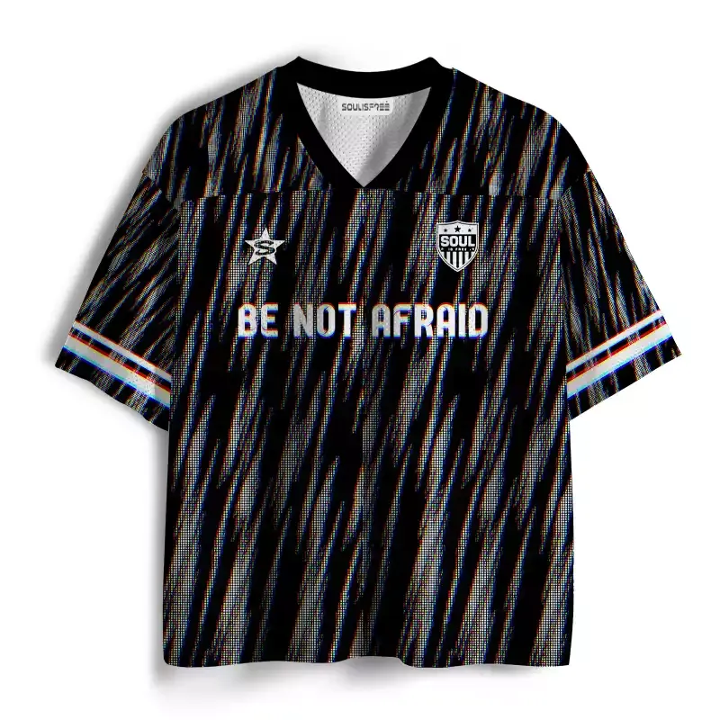 Designed Soulisfree Be Not Afraid Mesh Jersey