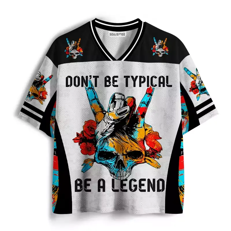 Designed Soulisfree Don’t Be Typical, Be A Legend Mesh Jersey