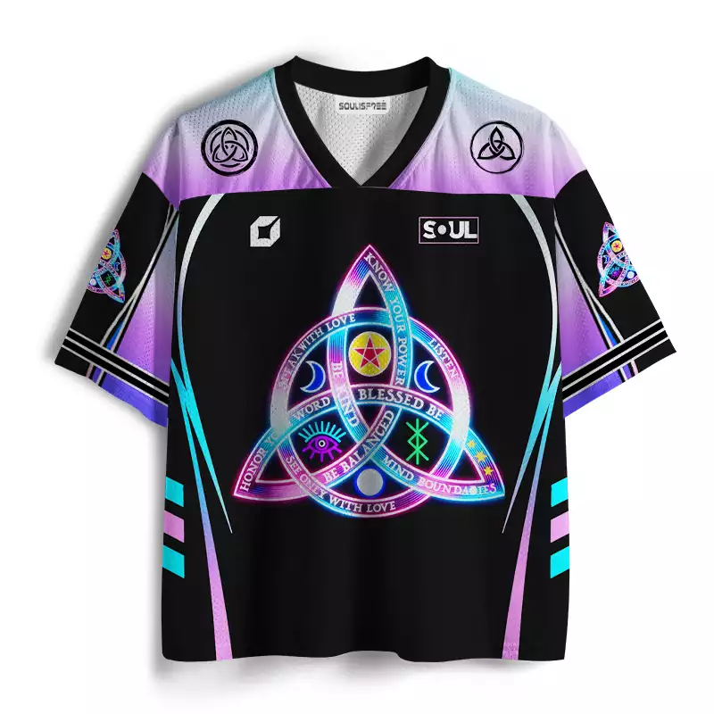 Soulisfree Celtic Knot Mesh Jersey
