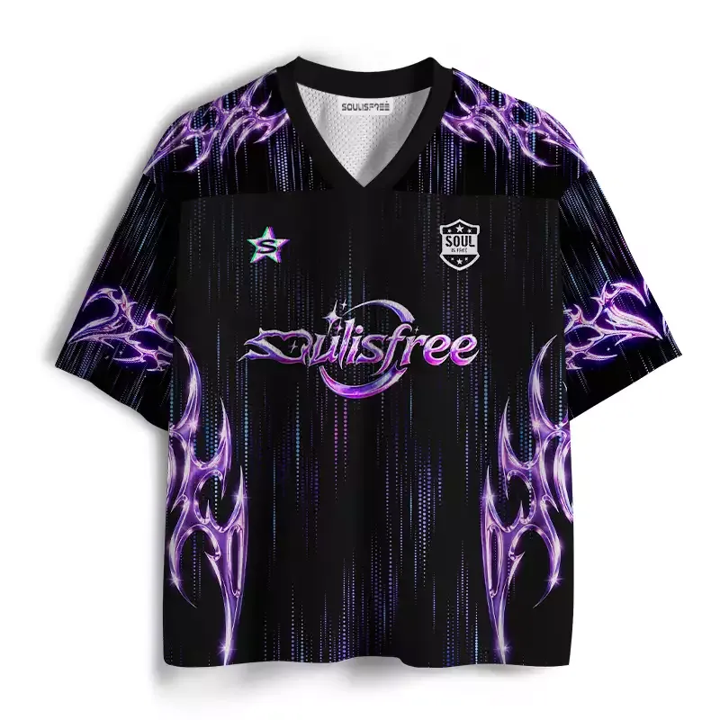 Designed Soulisfree Soul Is Free Mesh Jersey