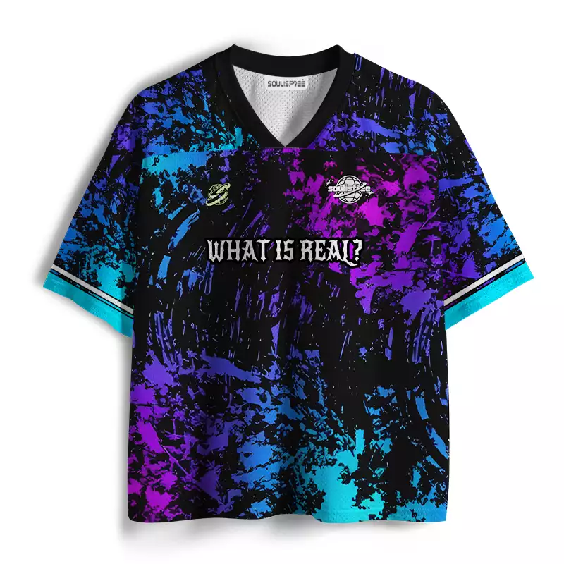 Soulisfree What Is Real ? Mesh Jersey
