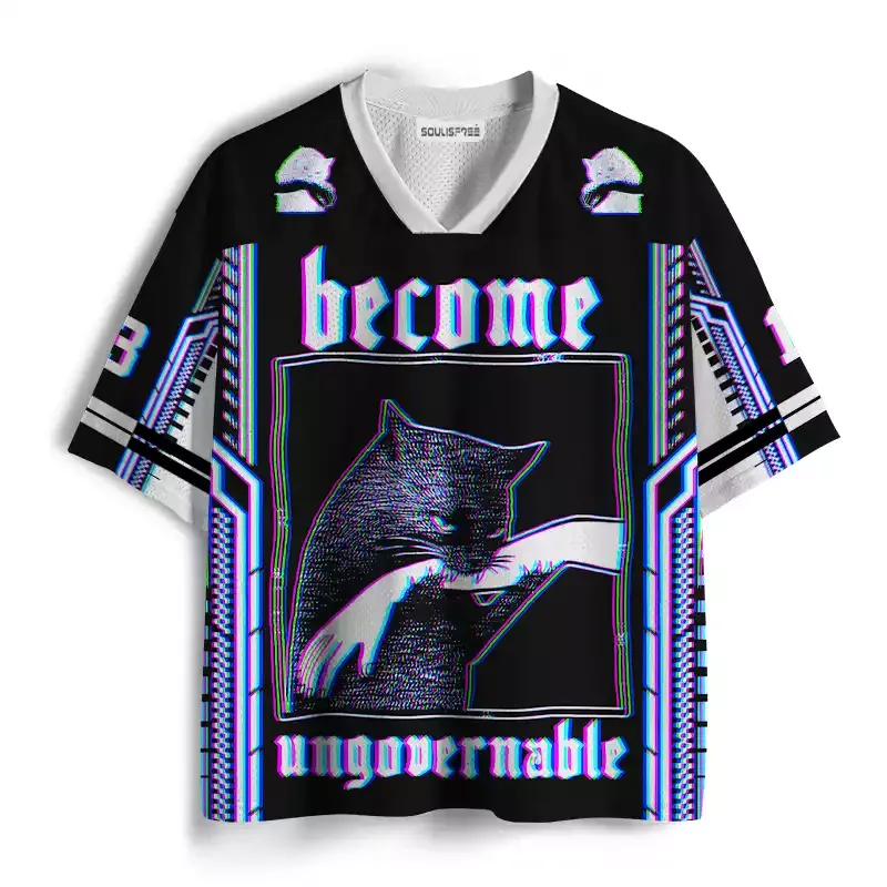 Designed Soulisfree Become Ungovernable Mesh Jersey