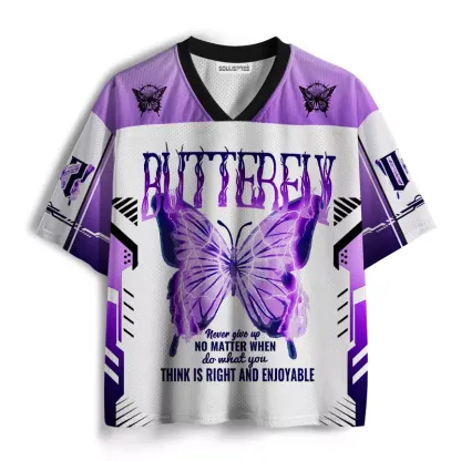Soulisfree Never Give Up  Mesh Jersey