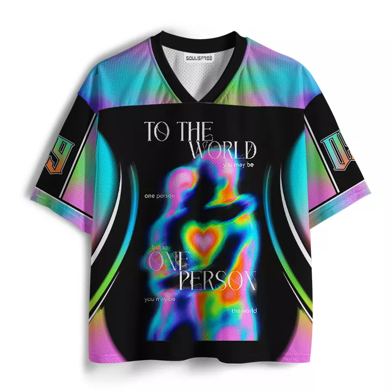 Soulisfree You Are My World  Mesh Jersey