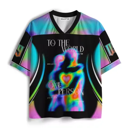 Soulisfree You Are My World  Mesh Jersey