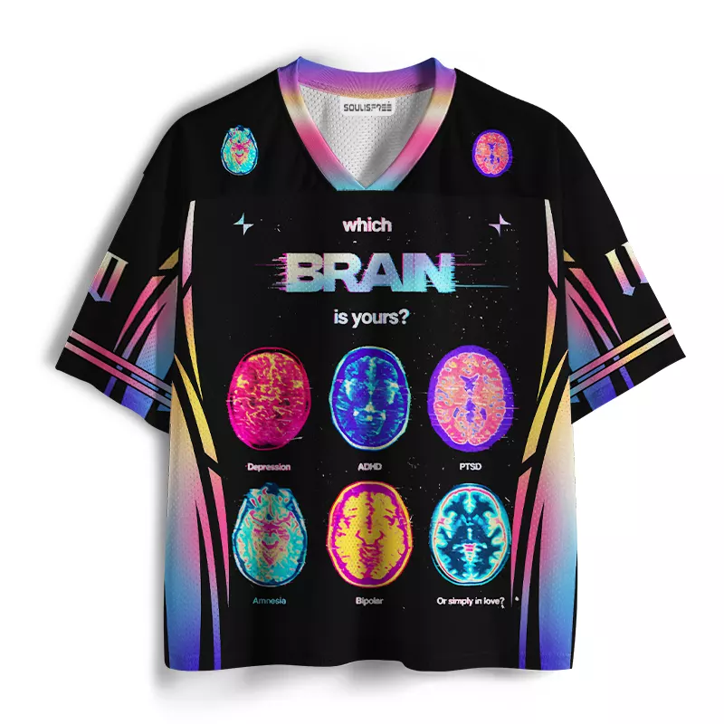 Soulisfree Which Brain Is Yours Mesh Jersey