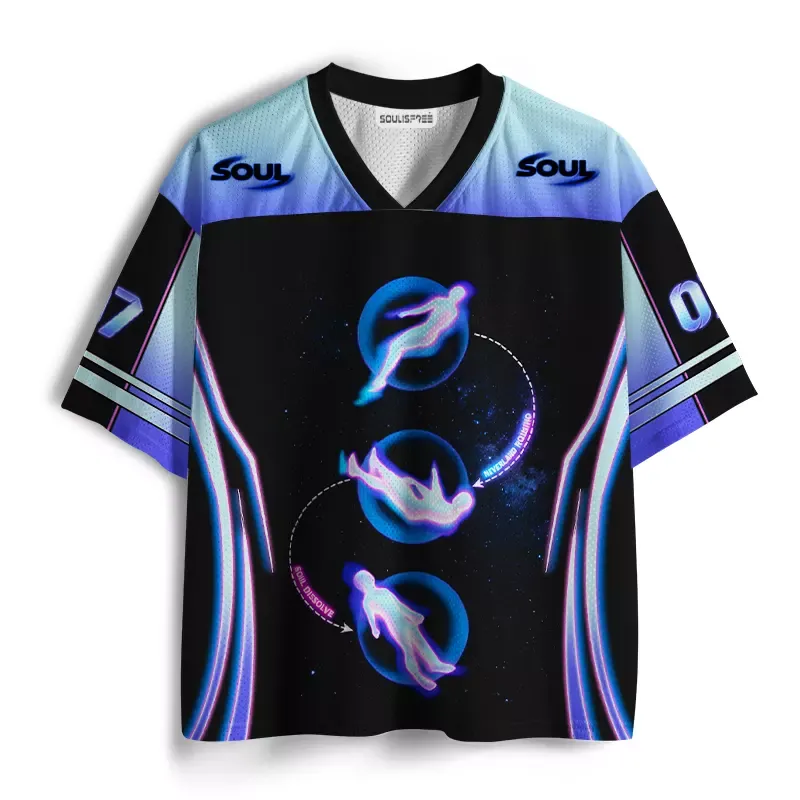 Designed Soulisfree The Cycle of Being Mesh Jersey