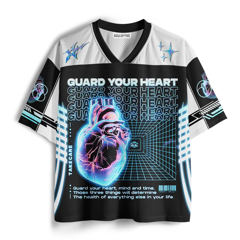 Soulisfree GUARD YOUR HEART Mesh Jersey
