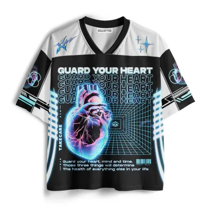 Soulisfree GUARD YOUR HEART Mesh Jersey