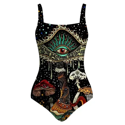 Soulisfree The Eyes of Nature One‑Piece Swimsuit