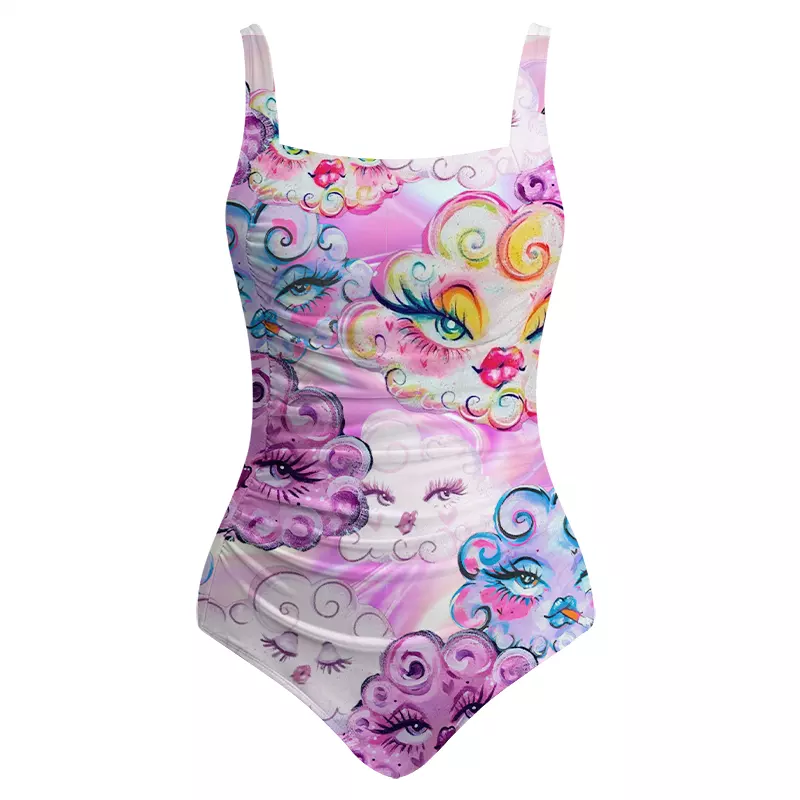 Soulisfree Psychic Grace Occult One‑Piece Swimsuit