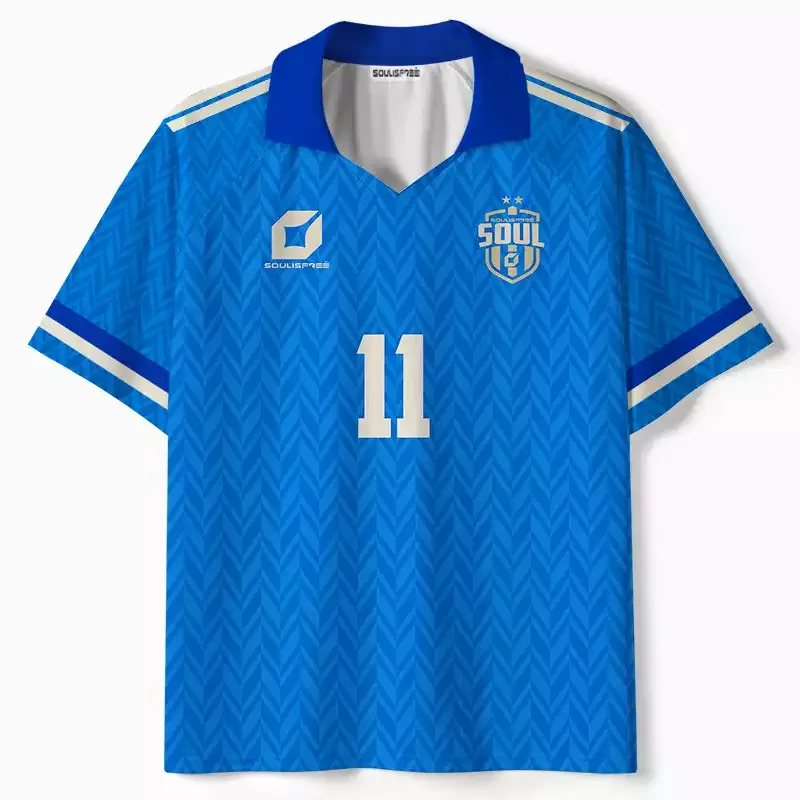 Designed Soulisfree Radiant Champion Collar Polo Jersey