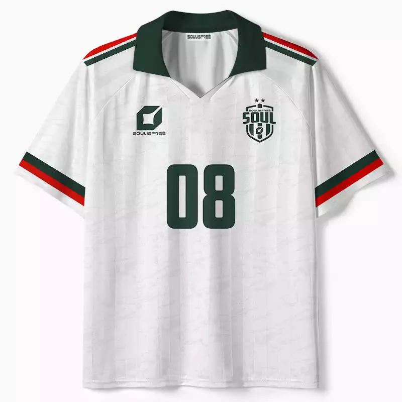 Soulisfree Classic Valor Drop Collar Polo Jersey