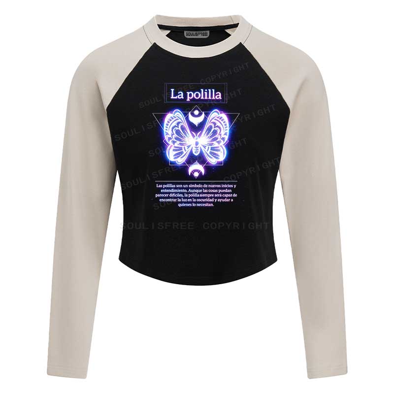 Soulisfree Light Awakening Raglan Crop Tee
