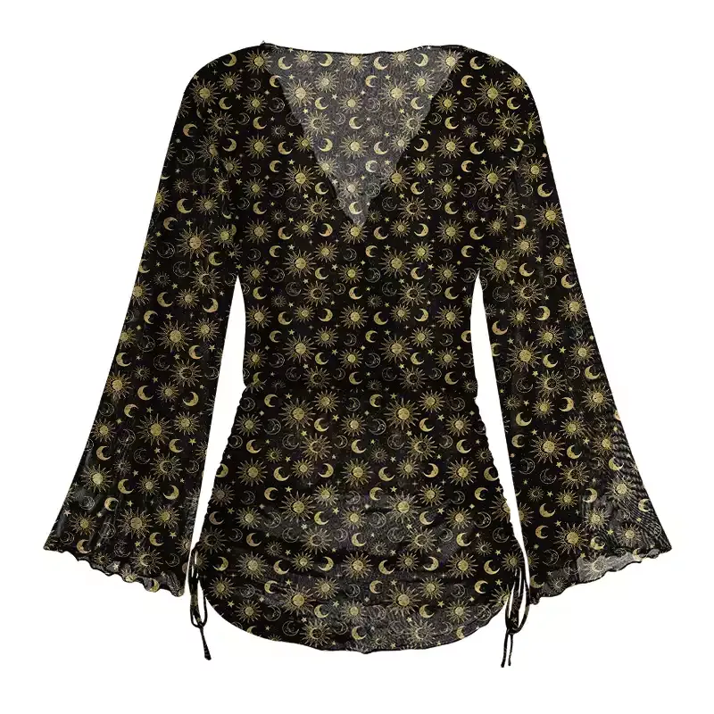 Soulisfree  Stellar Dreams Sheer Mesh Cover Up