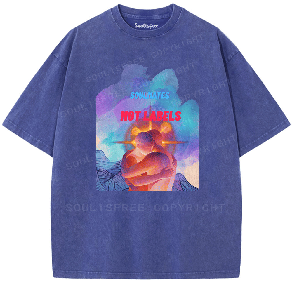 Soulisfree Love Without Definition Artistic Washed Tee