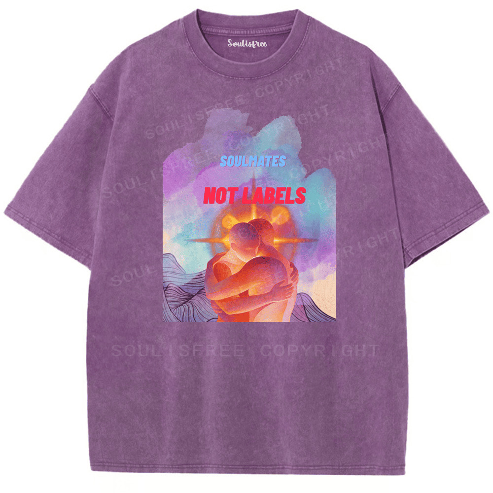 Soulisfree Love Without Definition Artistic Washed Tee