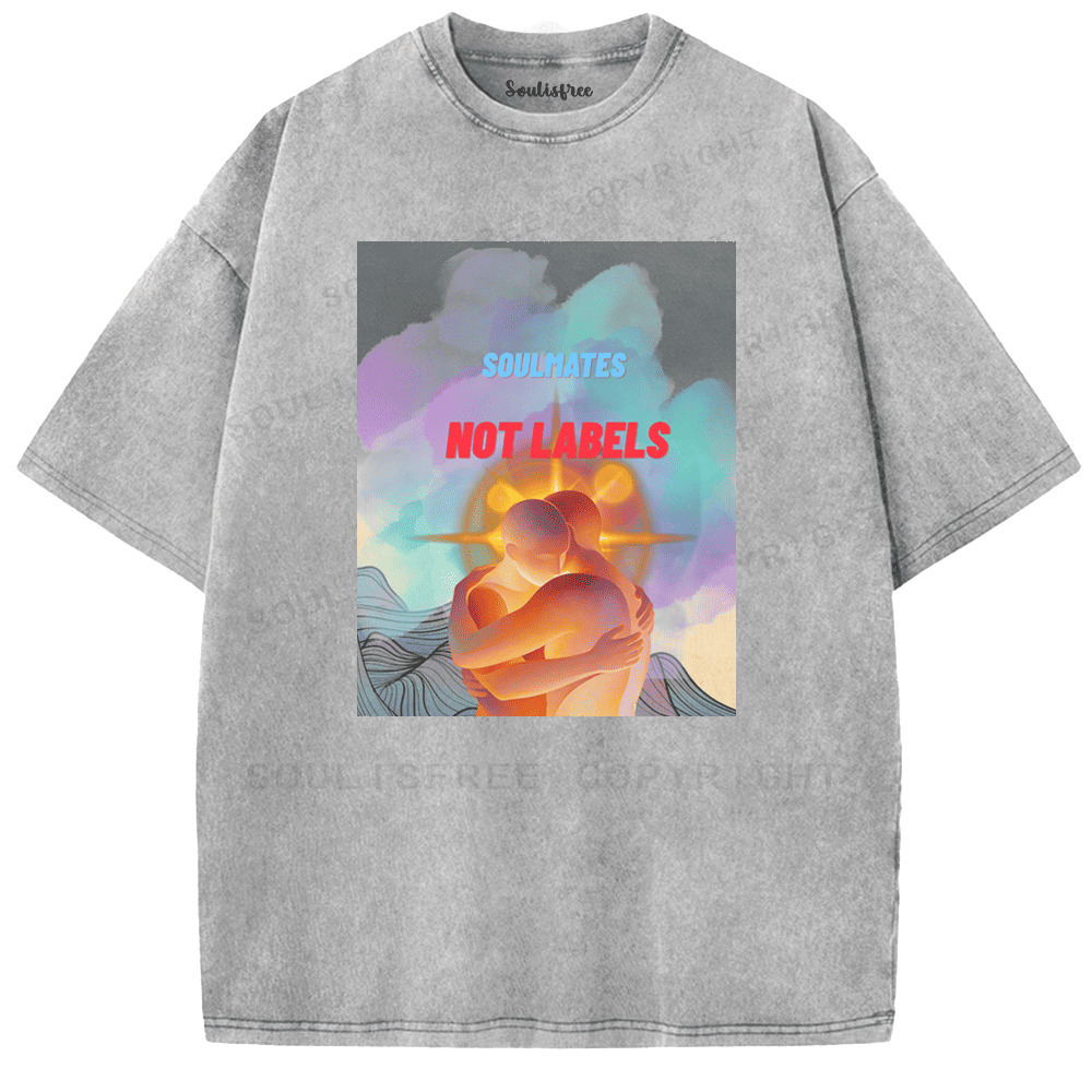 Soulisfree Love Without Definition Artistic Washed Tee