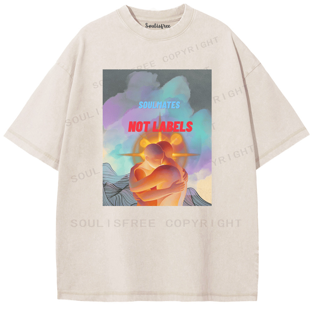Soulisfree Love Without Definition Artistic Washed Tee