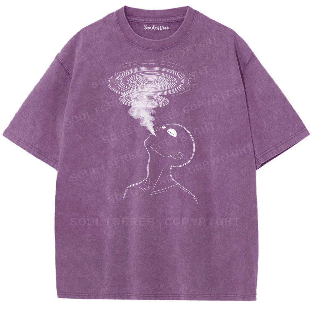 Soulisfree The Breath Of Nothing Artistic Washed Tee