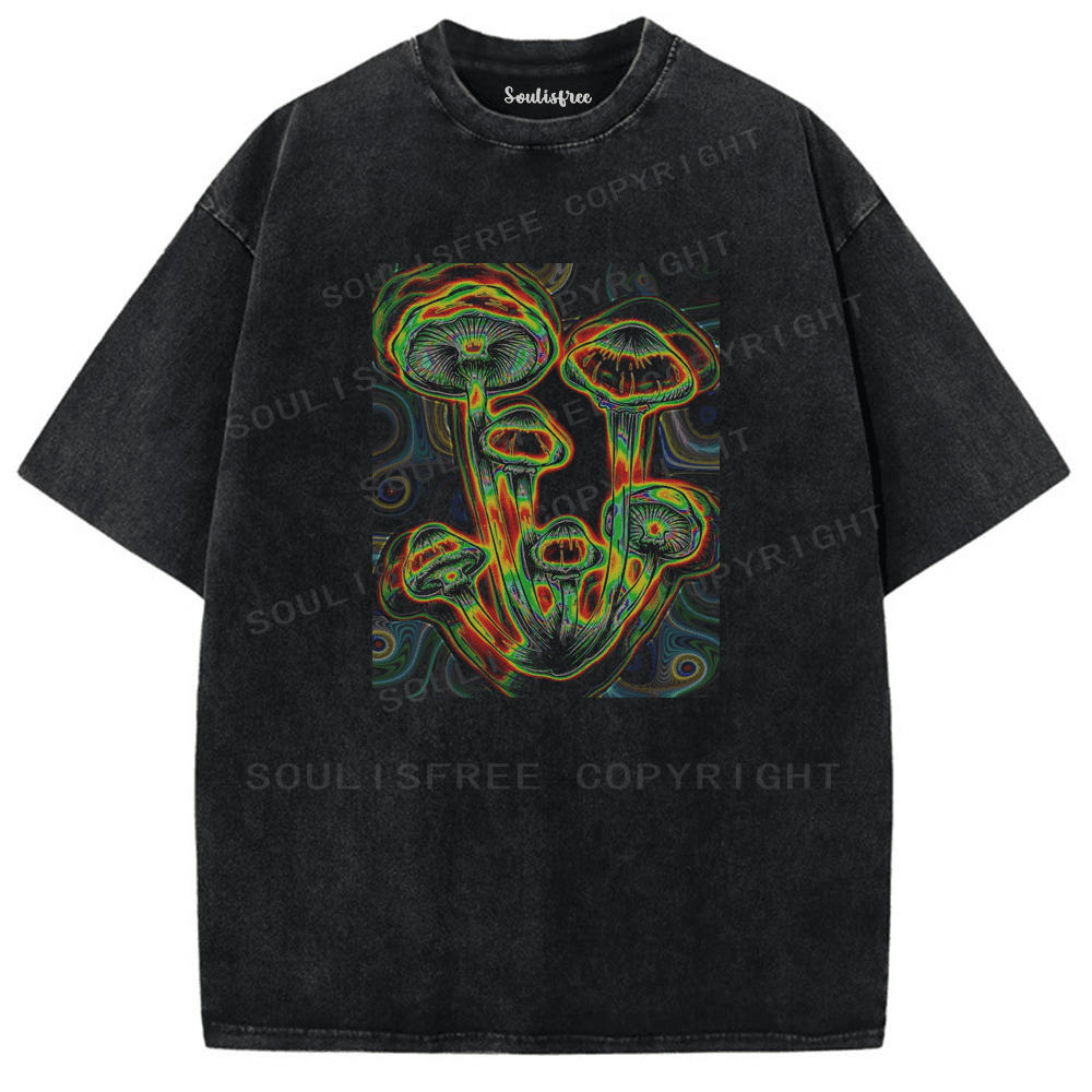 Soulisfree Close But Infinite Apart Artistic Washed Tee