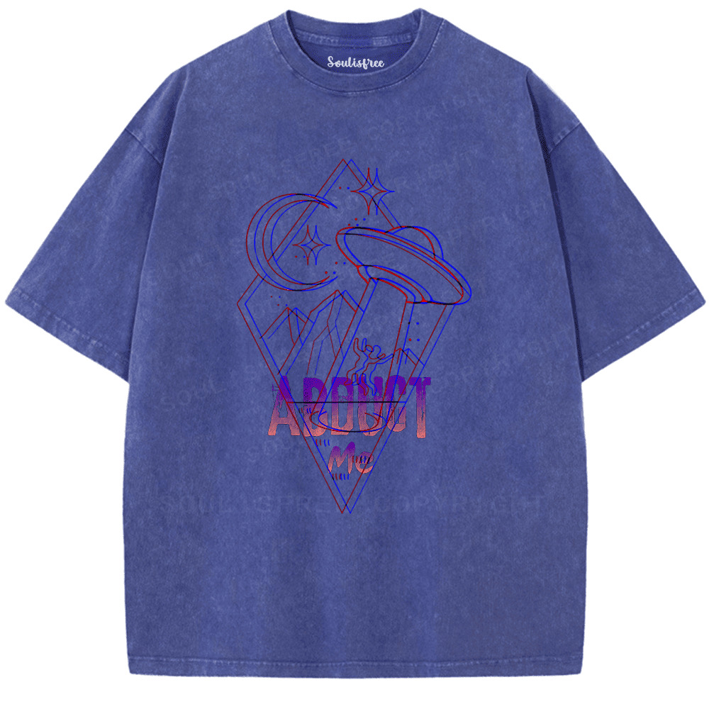 Soulisfree Alien Knows My Name Artistic Washed Tee