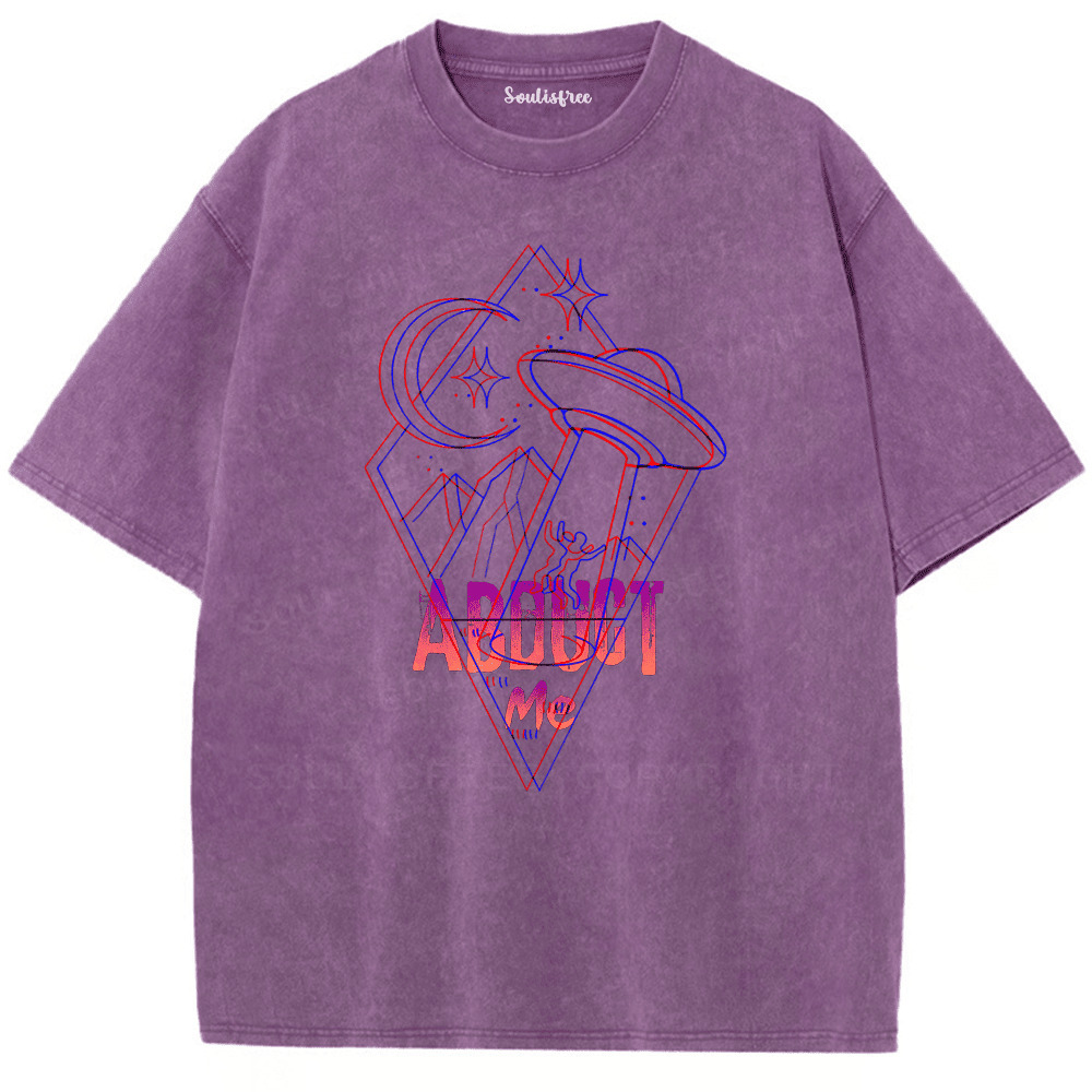 Soulisfree Alien Knows My Name Artistic Washed Tee