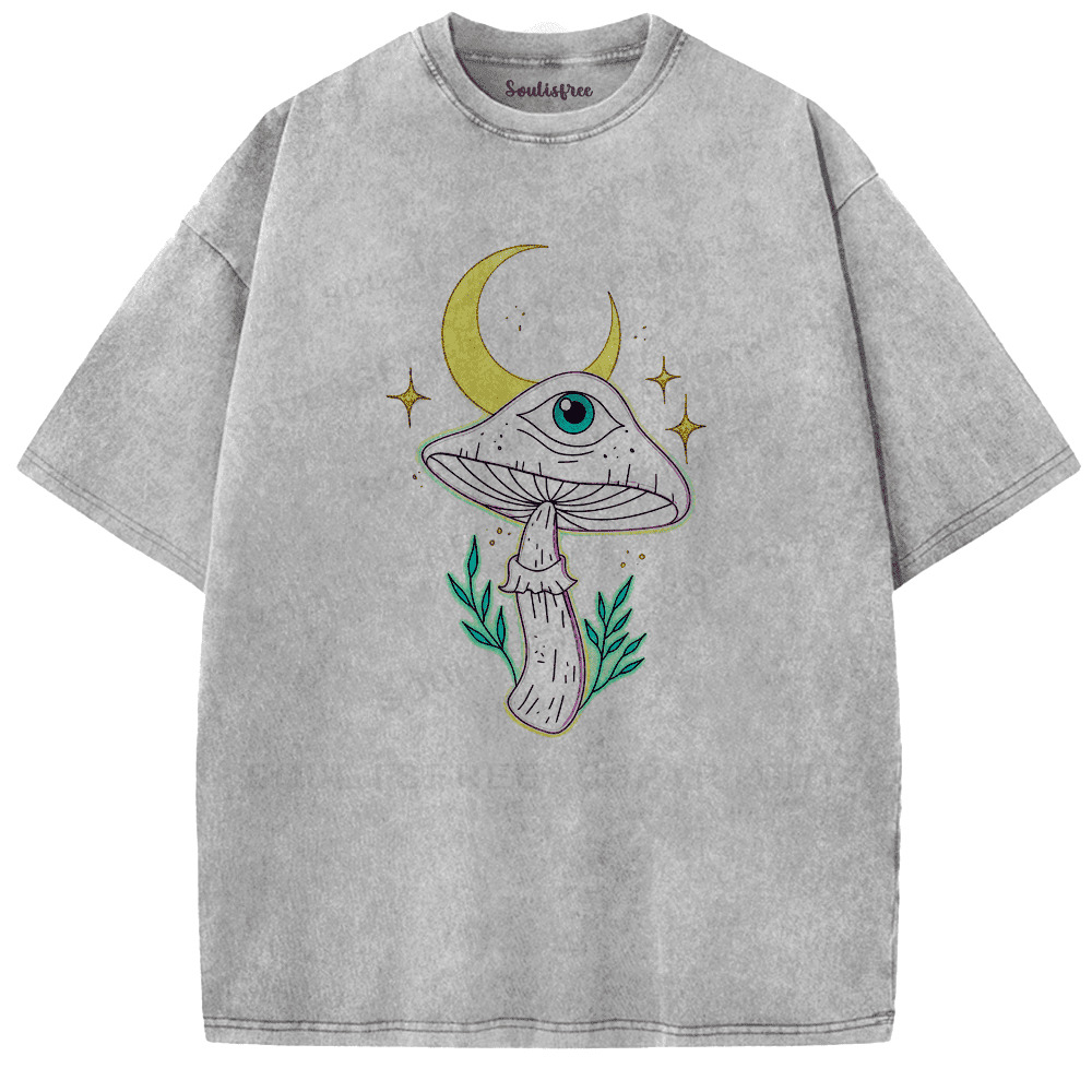 Soulisfree Third Eye In Bloom Artistic Washed Tee