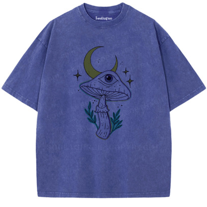 Soulisfree Third Eye In Bloom Artistic Washed Tee