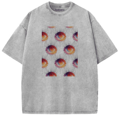 Soulisfree Dream Observers Artistic Washed Tee