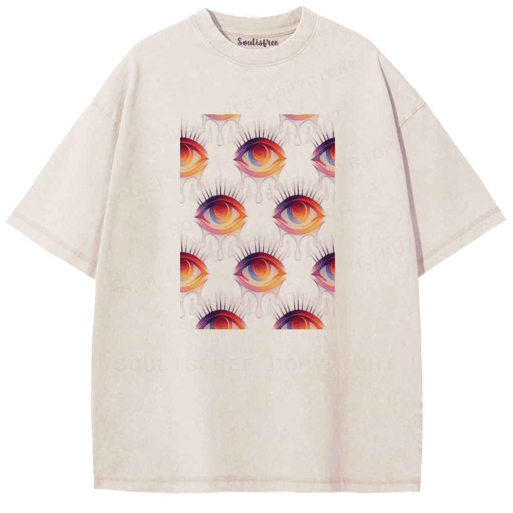 Soulisfree Dream Observers Artistic Washed Tee