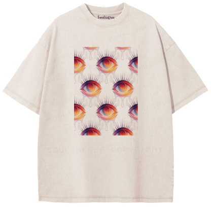 Soulisfree Dream Observers Artistic Washed Tee