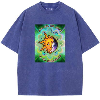 Soulisfree Light in My Darkness Artistic Washed Tee