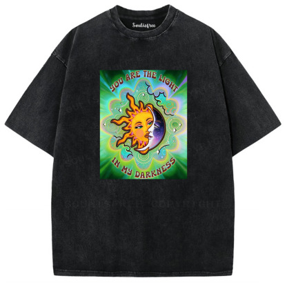 Soulisfree Light in My Darkness Artistic Washed Tee
