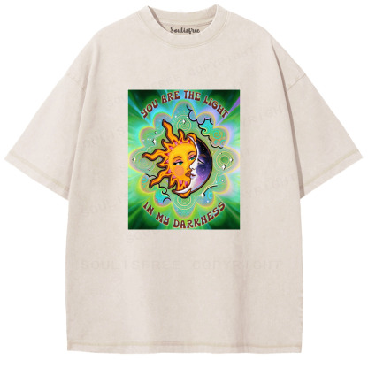 Soulisfree Light in My Darkness Artistic Washed Tee