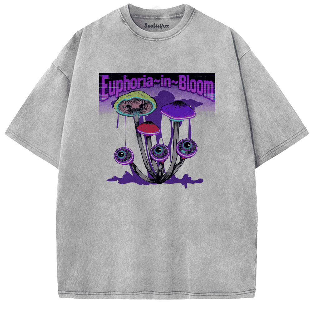 Soulisfree Euphoria in Bloom Artistic Washed Tee